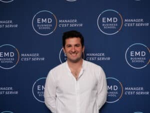 Joseph de Chateauvieux responsable du recrutement et du Job Center de l'EMD